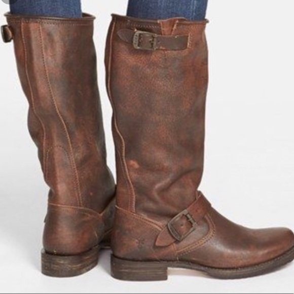 Frye Shoes - Frye Veronica slouch Leather Boots